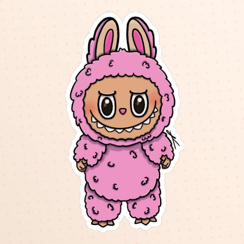 Pink Labubu